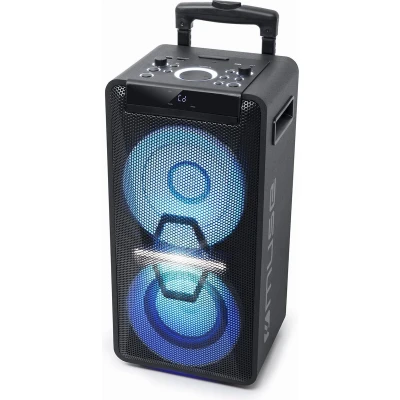 Afbeelding van Muse M 1920DJ Bluetooth DJ party speaker met CD speler (300 Watt)
