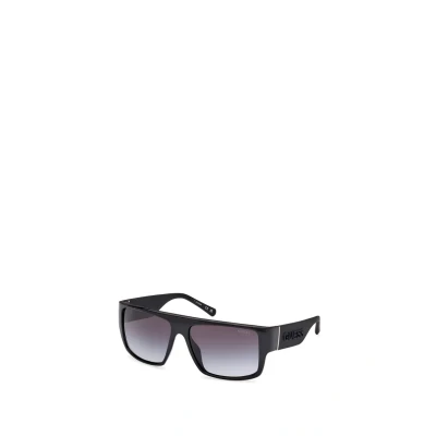 Afbeelding van Guess Uomo GU00165 01B Occhiali da sole Iniettato Nero Fumo Squadrata Normale