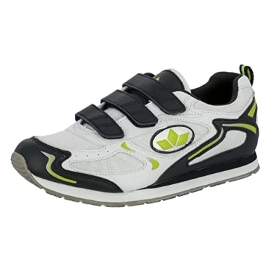 Afbeelding van Lico NELSON V Uniseks volwassenen Fitness schoenen, Wit/marineblauw/limoen, 50 EU