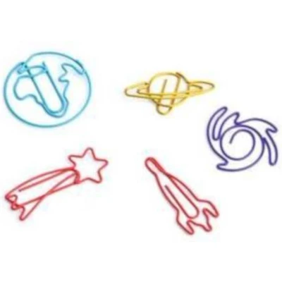 Afbeelding van Suck Uk Paperclips Ruimtevaart 3,9 X 2,7 Cm Staal 5 Stuks