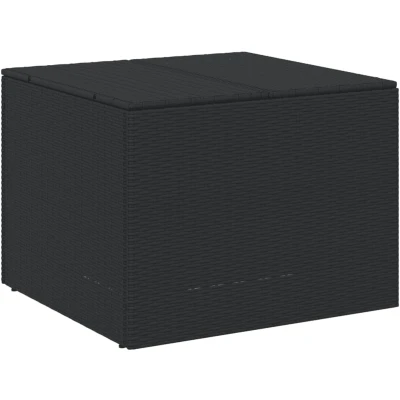 Afbeelding van Tuinbox 291 L poly rattan zwart