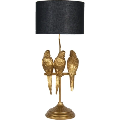 Afbeelding van Clayre &amp; Eef Goude Tafellamp Ø 33*79 cm E27/max 1*60W 5LMC0006