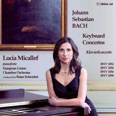 Afbeelding van Lucia European Union Chamber Orchestra Micallef Bach: Keyboard Concertos (CD)