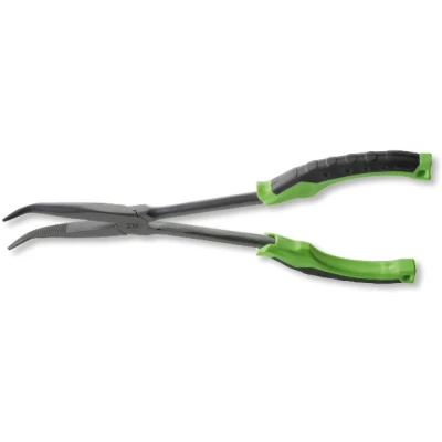 Afbeelding van Daiwa Prorex Long Nose Pliers Gebogen Tang (28cm) Onthaaktang