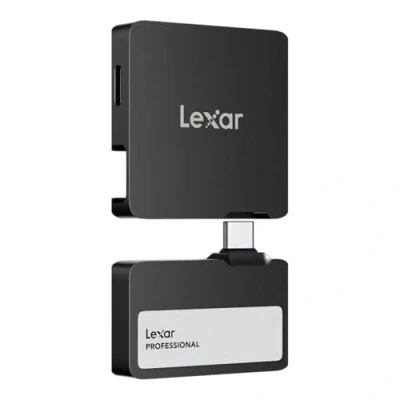 Afbeelding van Lexar Go Portable SSD SL400 2TB + Hub