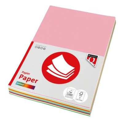 Afbeelding van Kopieerpapier Fastprint A4 160gr 10kleuren x5vel