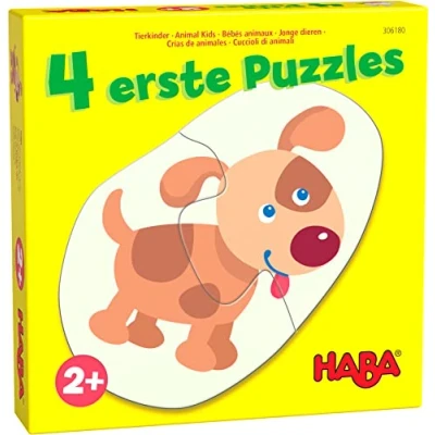 Afbeelding van HABA 4 eerste puzzels Jonge dieren
