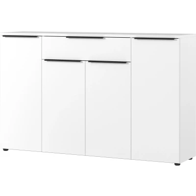 Afbeelding van Germania Mailand Wit Dressoir 4 Deuren 1 Lade