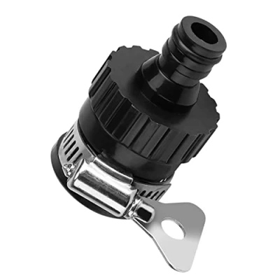 Afbeelding van Universele waterkraanaansluiting snelkoppeling tuinslang slangaansluiting flexibele kraan auto wassen gazon tuin slang snelle verbinding adapter mondstuk