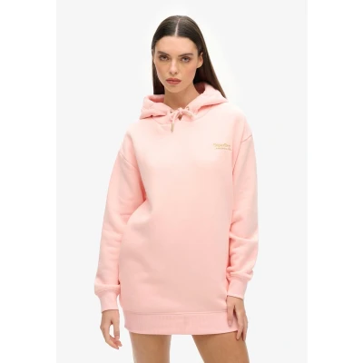 Afbeelding van Superdry Essential LOGO Jurk, Dames, Maat: XXS/XS, Strawberry cream pink