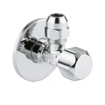 Afbeelding van Grohe hoekstopkraan 1/2&quot; x3/8&quot; knel Chroom