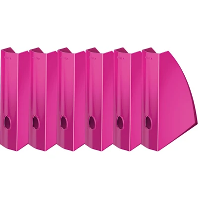 Afbeelding van 6x Leitz tijdschriftenhouder WOW roze