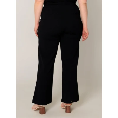 Afbeelding van BASE LEVEL CURVY Arah Broek Black maat W2(50) / L30