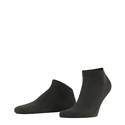 Afbeelding van FALKE ClimaWool heren sneakersokken antraciet melange (anthra. mel.) Maat: 47 48