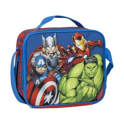 Afbeelding van Thermische Ontbijthouder The Avengers Blauw 8 x 21 22 cm