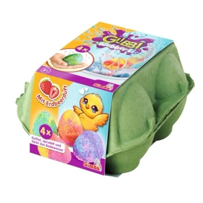 Afbeelding van Simba Speelgoed Glibbi Blubber Egg 4 set badbom