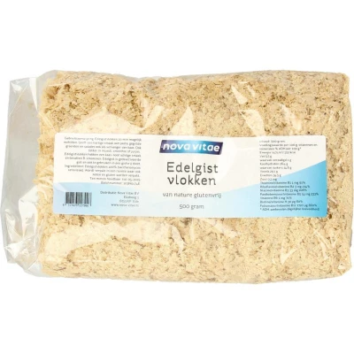 Afbeelding van Nova Vitae Edelgistvlokken glutenvrij 500 g