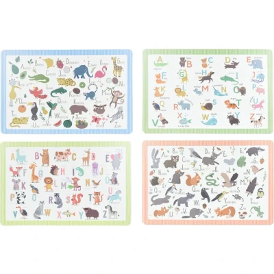 Afbeelding van Placemat Dieren, 12st.