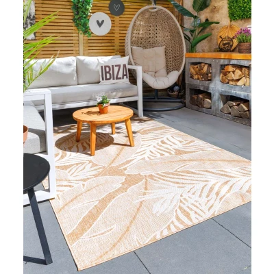 Afbeelding van Jute Buitenkleed Borealis Beige/creme 67x180 Cm