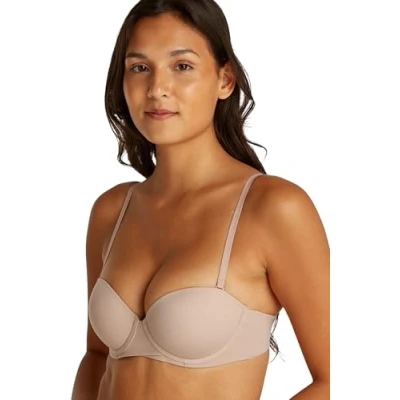 Afbeelding van Calvin Klein Underwear Strapless Perfectly FIT BH, Dames, Maat: 80C, Cedar