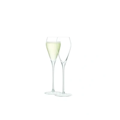 Afbeelding van L.S.A. Wine Prosecco Glas 250 ml Set van 2 Stuks Transparant