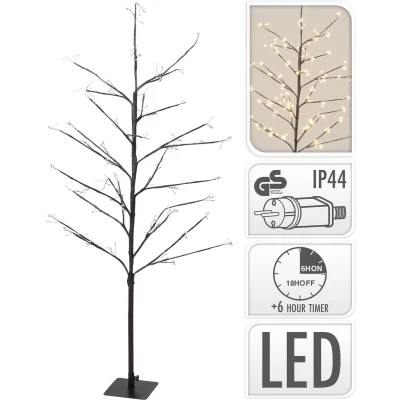 Afbeelding van Lichtboom 120cm 240LED met timer