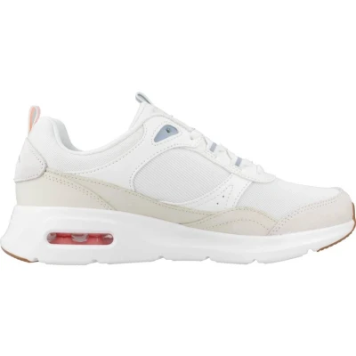 Afbeelding van Skechers Air Court Cool Avenue Damessneakers, Mesh van wit leer, multitrim, 37 EU