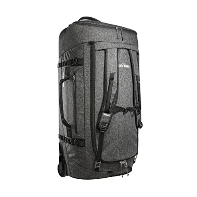 Afbeelding van Tatonka trolley Duffle Roller 105 L opvouwbare reistas met wielen en rugzakfunctie in eigen dekseltas op te bergen liter volume, zwart, Liter, Grote zonder frame
