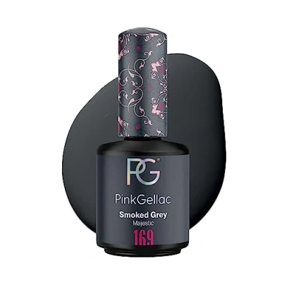 Afbeelding van Pink Gellac Gel Nagellak Majestic Creamy finish Grijs 15 ml