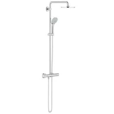 Afbeelding van Grohe Euphoria System thermostatisch (douche) opbouw douchecombinatie set chroom 27964000