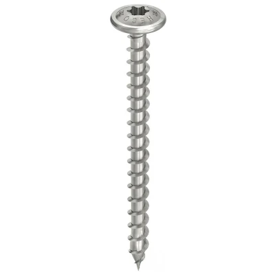 Afbeelding van HECO TOPIX Plus tellerkopschroef 8x100mm RVS voldraad T40 61853 (Per 50 stuks)
