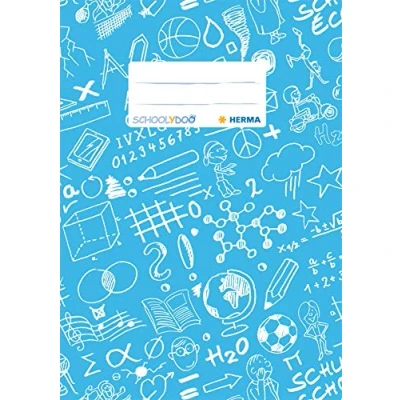 Afbeelding van 10x Herma Schriftkaft A5 SCHOOLYDOO licht blauw