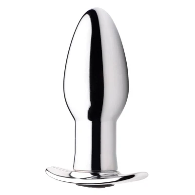 Afbeelding van Chrome Blast Oplaadbare Buttplug Met Afstandsbediening Klein