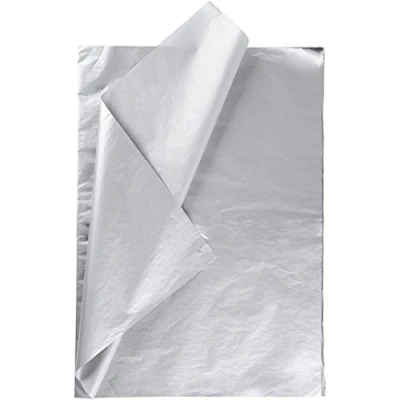 Afbeelding van Creotime tissuepapier 50 x 70 cm papier zilver 25 stuks