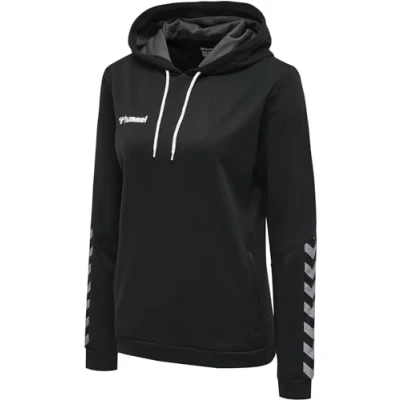 Afbeelding van Hummel Hmlauthentic Hoodie, Dames, Maat: XS, Black/white