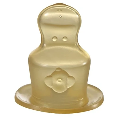 Afbeelding van nip standaard drinkzuiger anatomisch, latex, 6 maanden plus, maat M, melk