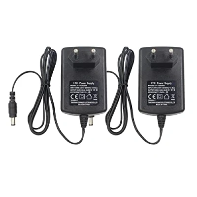 Afbeelding van Security 01 Set van 2 AC 110 240V naar DC 12V 2A voedingsadapter, stekker 5,5mm x 2,1mm