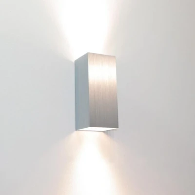 Afbeelding van Artdelight wandlamp Dante 2 lichts 6.7 x15.4 cm aluminium
