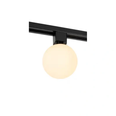 Afbeelding van Lucide TRACK TYCHO Railspot 1 fase Railsysteem / Railverlichting 1xG9 Opaal/Zwart (Uitbreiding)