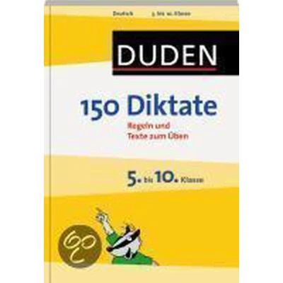 Afbeelding van Duden 150 Diktate 5. bis 10. Klasse