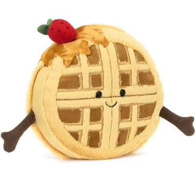 Afbeelding van Jellycat knuffel Wafel 14cm(Amuseables Rene Waffle)