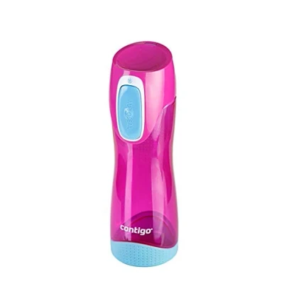 Afbeelding van Contigo drinkfles Swish junior 500 ml donkerroze/blauw