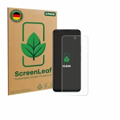 Afbeelding van ScreenLeaf Screenprotector voor Xiaomi Redmi 13x Duurzame schermbescherming Folie Beschermfolie transparant (2 Stuks)