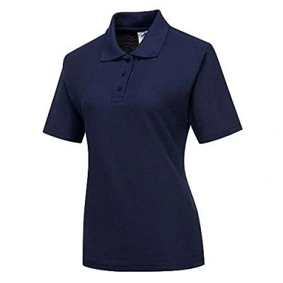 Afbeelding van Naples Dames Poloshirt maat Small, Navy