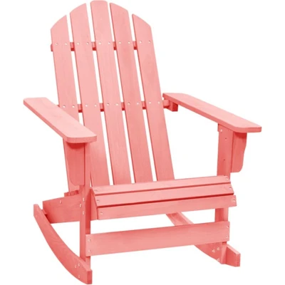 Afbeelding van Schommelstoel Adirondack Massief Vurenhout