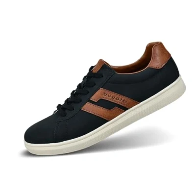 Afbeelding van bugatti Dupso Sneakers laag, Heren, Maat: 46, Black Hoogwaardig imitatieleer