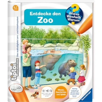 Afbeelding van tiptoi® Wieso? Weshalb? Warum? Entdecke den Zoo (Band 20)