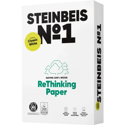 Afbeelding van Printpapier Steinbeis Din A4 Wit 5 Onderdelen