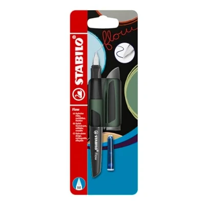 Afbeelding van Vulpen STABILO Flow sporty medium forest blister à 1 stuk