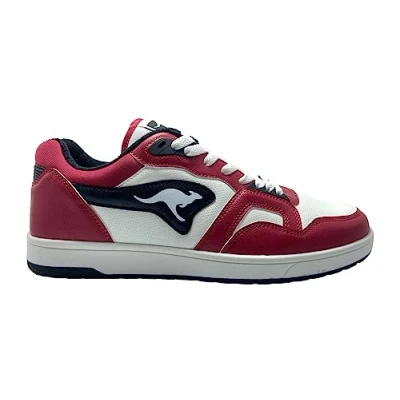 Afbeelding van KangaROOS K slam Point Sneakers, uniseks, Rouge Jet Black, 40 EU